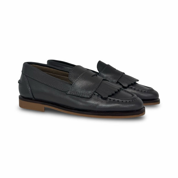Sonatina Gray Fringe Loafer