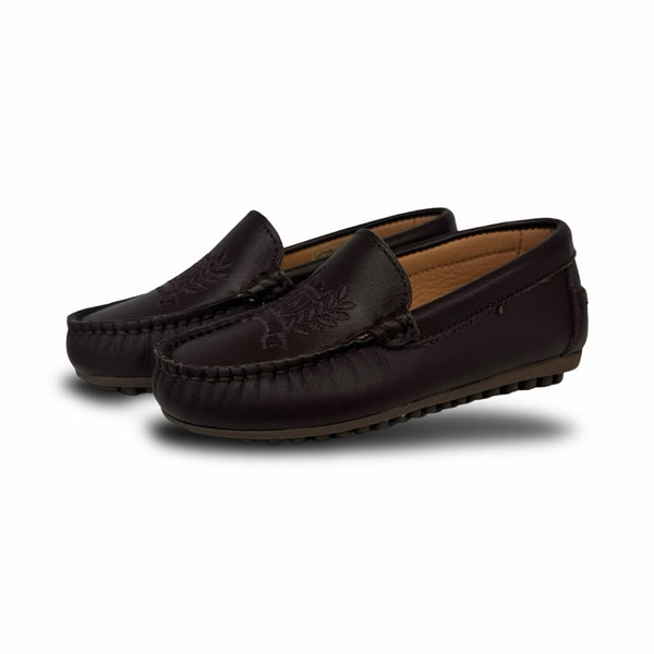 LMDI Brown Logo Loafer