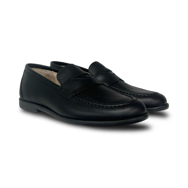 Gravitas Black Closed Penny Loafer